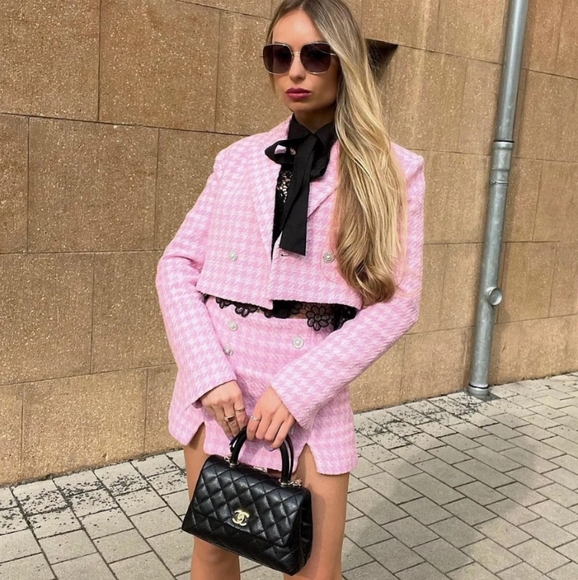 Zara 2pcs Cropped blazer + skort - Picture 6 of 16